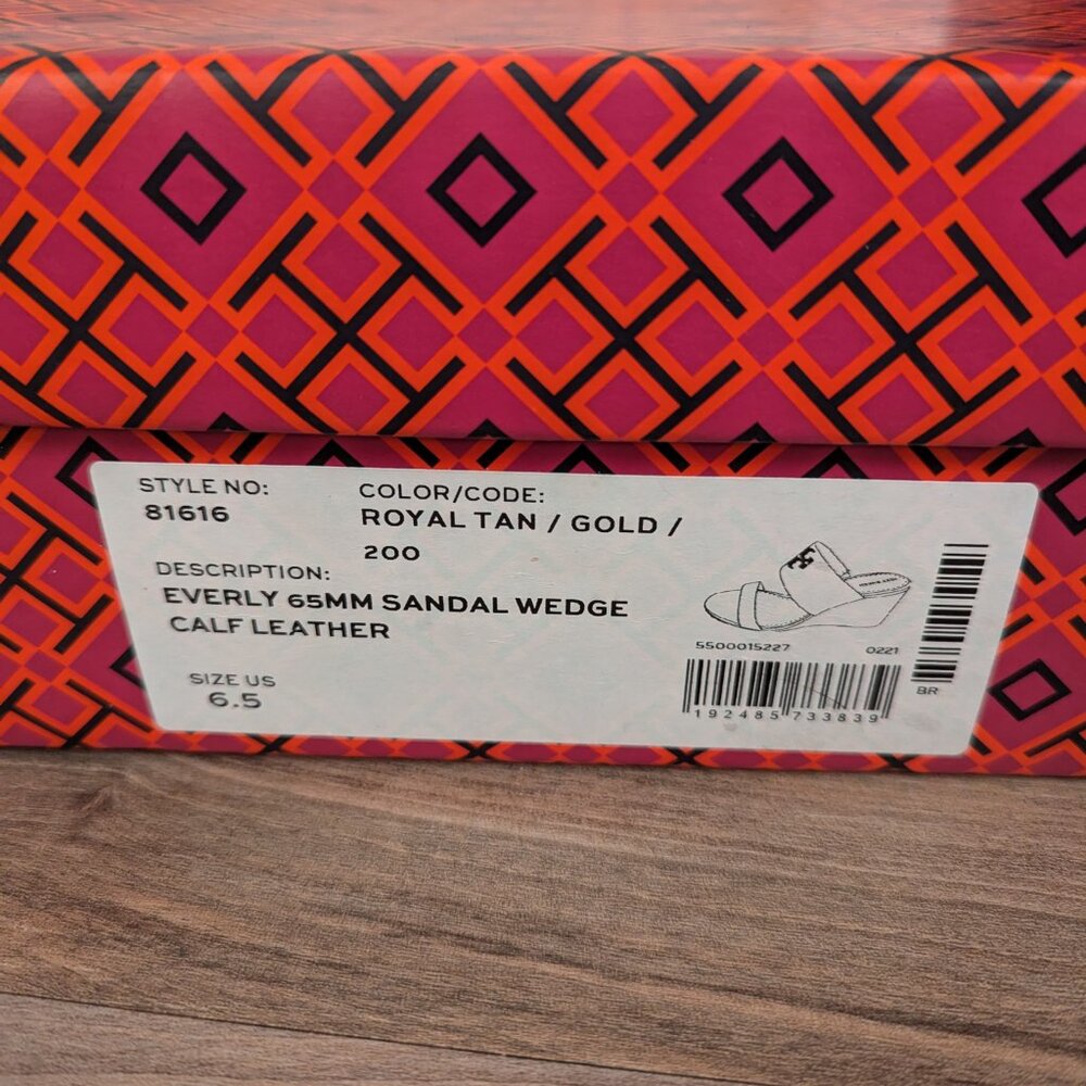Tory Burch Everly Sandal Wedge - Picture 6 of 6
